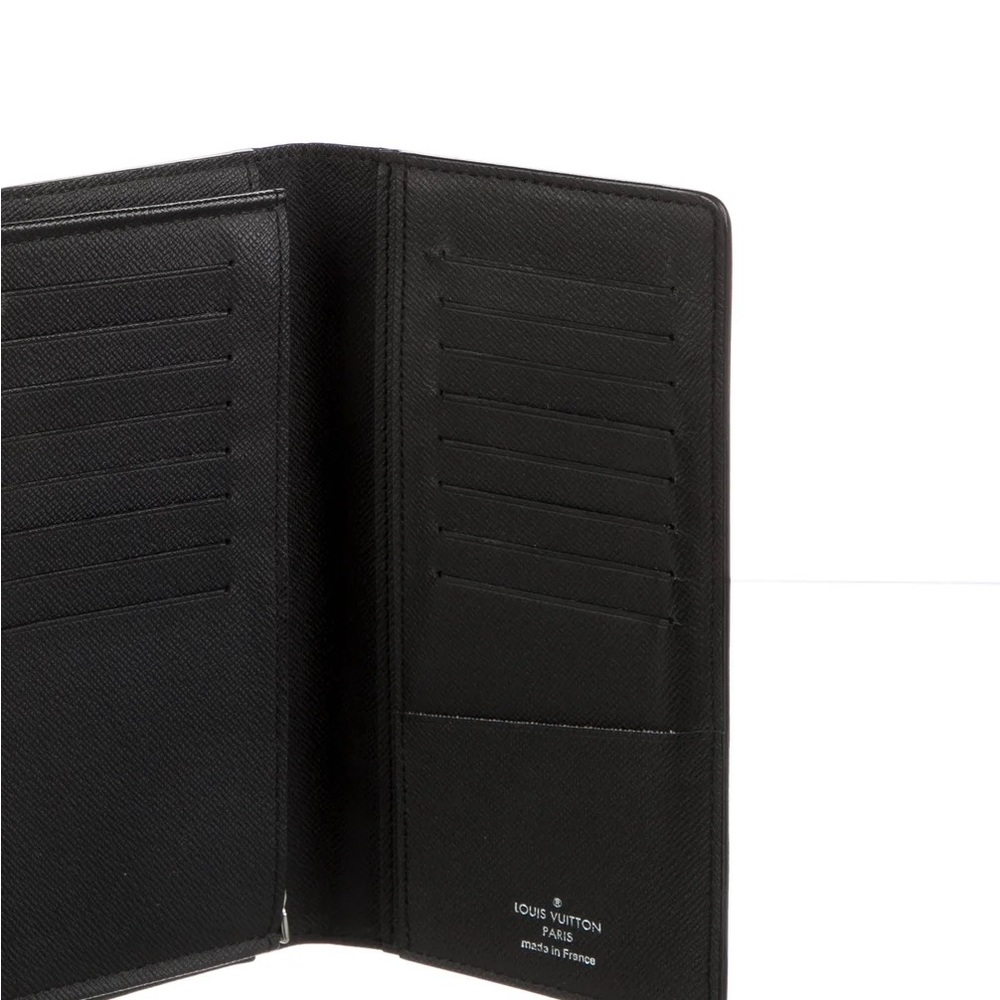 Luise vuitton black leather walet
